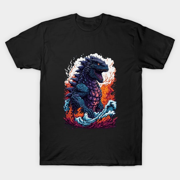 Embrace the Godzilla T-Shirt by Robiart